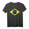 Brasilien Flagge Fußball Trikot - Unterstütze die brasilianische Nationalmannschaft mit stylischem T-Shirt für Damen und Herren