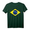 Brasilien Flagge Fußball Trikot - Unterstütze die brasilianische Nationalmannschaft mit stylischem T-Shirt für Damen und Herren