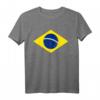 Brasilien Flagge Fußball Trikot - Unterstütze die brasilianische Nationalmannschaft mit stylischem T-Shirt für Damen und Herren