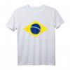 Brasilien Flagge Fußball Trikot - Unterstütze die brasilianische Nationalmannschaft mit stylischem T-Shirt für Damen und Herren