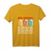 Lustiges Bier Sauf Trink Spruch T-Shirt für Männer & Frauen - Perfektes Geschenk für Bierliebhaber und Biertrinker