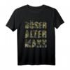 Böser alter Mann - Cooles Camouflage Motiv für Männer mit sarkastischem Spruch - Lustiges T-Shirt für Rentner, Väter & Opa zum Geburtstag, Weihnachten & Vatertag