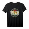 Retro 48 Jahre Jahrgang 1976 Limited Edition - Geburtstags T-Shirt für den 48. Geburtstag, Vintage Stil, personalisiertes Geschenk