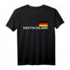 Deutschland Deutschland Flagge Fahne Wappen T-Shirt - Patriotisches Fan-Outfit und Geschenk für Sportfans und Nationalmannschaft-Unterstützer