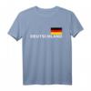 Deutschland Deutschland Flagge Fahne Wappen T-Shirt - Patriotisches Fan-Outfit und Geschenk für Sportfans und Nationalmannschaft-Unterstützer