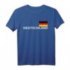 Deutschland Deutschland Flagge Fahne Wappen T-Shirt - Patriotisches Fan-Outfit und Geschenk für Sportfans und Nationalmannschaft-Unterstützer