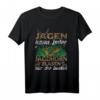 Jagdhorn blasen Jäger auf der Jagd - Jägermode T-Shirt für Treib- und Drückjagd im Wald