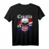 Jugo Nation Kroatisches Trikot T-Shirt - Kroatien Geschenk, Balkanfahne, Wappen & Urlaubssouvenir für Kroatien-Fans