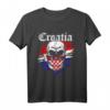 Jugo Nation Kroatisches Trikot T-Shirt - Kroatien Geschenk, Balkanfahne, Wappen & Urlaubssouvenir für Kroatien-Fans