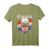 Jugo Nation Kroatisches Trikot T-Shirt - Kroatien Geschenk, Balkanfahne, Wappen & Urlaubssouvenir für Kroatien-Fans