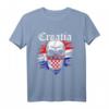Jugo Nation Kroatisches Trikot T-Shirt - Kroatien Geschenk, Balkanfahne, Wappen & Urlaubssouvenir für Kroatien-Fans