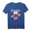 Jugo Nation Kroatisches Trikot T-Shirt - Kroatien Geschenk, Balkanfahne, Wappen & Urlaubssouvenir für Kroatien-Fans