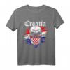 Jugo Nation Kroatisches Trikot T-Shirt - Kroatien Geschenk, Balkanfahne, Wappen & Urlaubssouvenir für Kroatien-Fans
