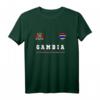 Gambia Fußball-Trikot mit Flagge - Nationalstolz, Souvenir & Geschenk für Gambianische Fußballfans