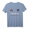 Gambia Fußball-Trikot mit Flagge - Nationalstolz, Souvenir & Geschenk für Gambianische Fußballfans