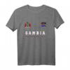 Gambia Fußball-Trikot mit Flagge - Nationalstolz, Souvenir & Geschenk für Gambianische Fußballfans