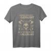 Wikinger Krieger Spruch T-Shirt - Ehrlich und Gehasst, Norse Viking Outfit für Söhne und Töchter Odins