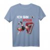 Kinder 7. Geburtstag Fußball T-Shirt - Perfektes Geschenk für junge Fußballer und Geburtstagskinder im Alter von 7 Jahren