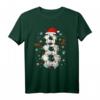 Fußball Schneemann Weihnachten T-Shirt – Lustiges Weihnachtsoutfit für Kinder, Männer & Frauen für die Feiertage