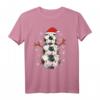 Fußball Schneemann Weihnachten T-Shirt – Lustiges Weihnachtsoutfit für Kinder, Männer & Frauen für die Feiertage