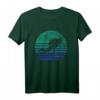 Retro Taucher Silhouette T-Shirt – Coole Geschenkidee für Taucher & Tiefseeliebhaber für Damen und Herren