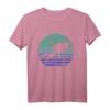 Retro Taucher Silhouette T-Shirt – Coole Geschenkidee für Taucher & Tiefseeliebhaber für Damen und Herren