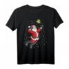 Lustiges Volleyball Weihnachtsmann T-Shirt – Perfektes Geschenk zu Weihnachten, Nikolaus & Advent für Fans, Spieler & Trainer