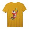 Lustiges Volleyball Weihnachtsmann T-Shirt – Perfektes Geschenk zu Weihnachten, Nikolaus & Advent für Fans, Spieler & Trainer