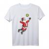 Lustiges Volleyball Weihnachtsmann T-Shirt – Perfektes Geschenk zu Weihnachten, Nikolaus & Advent für Fans, Spieler & Trainer