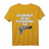 Selbstverteidigungs Shirt - Witziges Pistolen T-Shirt für Waffenliebhaber und Selbstverteidigungskünstler