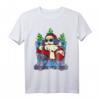 Lustiges Weihnachtsmann DJ T-Shirt mit Weihnachtsmotiv - Perfekt für Weihnachtsfeiern, Weihnachtsmarkt & als Geschenk für Kinder und Erwachsene