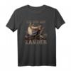 Ich geh auf Zander T-Shirt für Raubfisch-Angler - Vintage Stil, Geschenkidee für Hecht & Barschangler