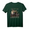 Ich geh auf Zander T-Shirt für Raubfisch-Angler - Vintage Stil, Geschenkidee für Hecht & Barschangler