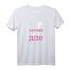 40Geburtstag T-Shirt für Frauen mit Judo Motiv - Klassisch geschnitten, doppelt genähter Saum, ideales Geschenk für Judoka und Judo-Fans