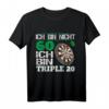 HapMonkey Dart Spruch T-Shirt – Lustiges Geburtstagsgeschenk für Dartfans und Männer