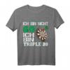 HapMonkey Dart Spruch T-Shirt – Lustiges Geburtstagsgeschenk für Dartfans und Männer
