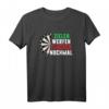 Zielen Werfen Fluchen Nochmal Lustiges Dart Hobby Geschenk T-Shirt – Perfektes Geschenk für Dart-Fans, Freunde und Männer mit Humor