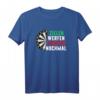 Zielen Werfen Fluchen Nochmal Lustiges Dart Hobby Geschenk T-Shirt – Perfektes Geschenk für Dart-Fans, Freunde und Männer mit Humor