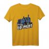 Vater Sohn Partner Outfit Co-Pilot LKW Fahrer T-Shirt – Perfektes Geschenk zum Vatertag & für Trucker Papa und Kind