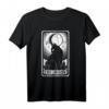 The Moon Witch Tarotkarte Okkulte Katze Gothic T-Shirt – Mystisches Design für Hexen, Wicca-Liebhaber & Magie-Fans