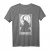 The Moon Witch Tarotkarte Okkulte Katze Gothic T-Shirt – Mystisches Design für Hexen, Wicca-Liebhaber & Magie-Fans