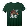 Gorilla Beast Training Workout Fitness T-Shirt – Motivationsshirt für Kraftsport, Bodybuilding & Fitness als Geschenk