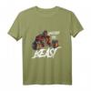 Gorilla Beast Training Workout Fitness T-Shirt – Motivationsshirt für Kraftsport, Bodybuilding & Fitness als Geschenk