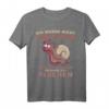 Ich Werde Nicht Aufgeben Läufer Schnecke T-Shirt – Lustiges Laufoutfit für Marathon, Halbmarathon & Laufveranstaltungen für Damen und Herren