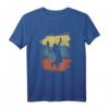 Tennis Shirt Geschenk | Lustiges HapMonkey T-Shirt für Tennisfans & Fanatiker