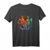 Tiger Tigerkopf Geschenk - Großkatze Raubkatze T-Shirt für Tier- und Naturschützer, Safari Fans und Kunstliebhaber