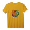 Tiger Tigerkopf Geschenk - Großkatze Raubkatze T-Shirt für Tier- und Naturschützer, Safari Fans und Kunstliebhaber