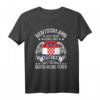 Kroatien T-Shirt mit Flagge und 'Jebiga' - Patriotisches Design für Kroaten, Balkan-Liebhaber und Kroatien-Urlauber