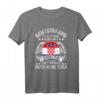 Kroatien T-Shirt mit Flagge und 'Jebiga' - Patriotisches Design für Kroaten, Balkan-Liebhaber und Kroatien-Urlauber
