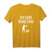 Ich liebe meine Frau - Lustiges Jagd Jäger Spruch T-Shirt, perfektes Geschenk für Jäger zum Geburtstag, Weihnachten & Vatertag